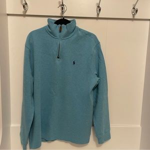 Polo Ralph Lauren Teal 1/4 Zip Pullover